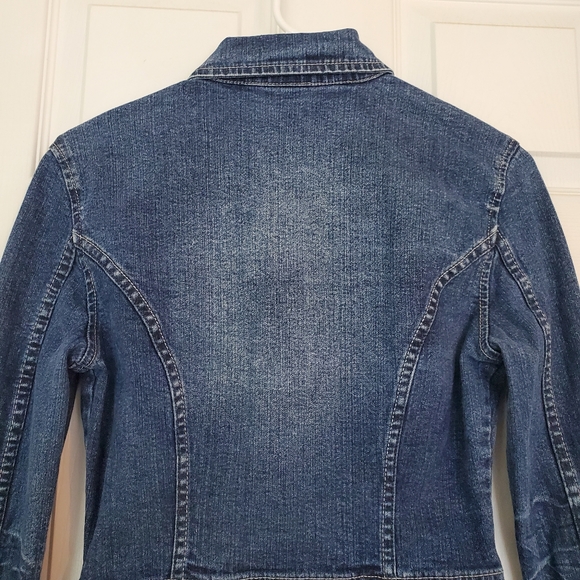 Fubu The Collection Blazer Style Denim Jacket - Picture 10 of 16